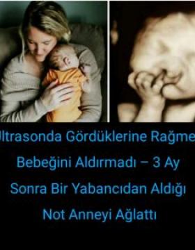 Anneyii ağlattı