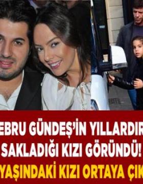 Ebru gündeşin 10 yaşındaki kızı