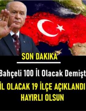 Yeni İllerimiz Hanngisi