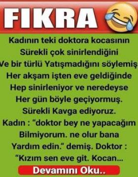 Kadının teki doktora