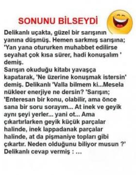 Bu fıkraya gülmekten kırıldım