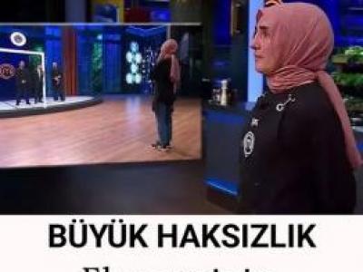 Dün akşam Masterchef'te büyük haksızlık yaşandı.