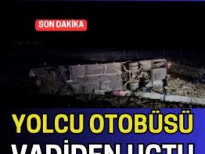 Otobüs kazası oldu