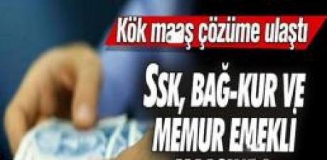 KÖK MAAŞLARDA YENİ DÜZENLEME