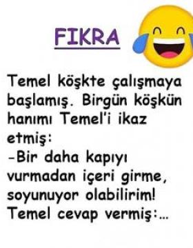 Temel köşkte çalışmaya başlamış