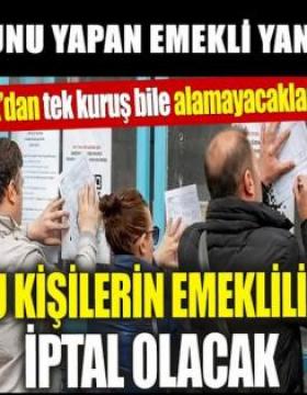 SGK Harekete geçti. Bunu yapan yandı