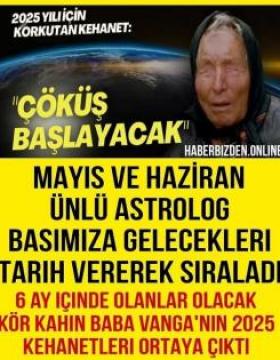 baba vanga'nın kehanetleri
