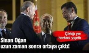Sinan Oğan ortaya çıktı