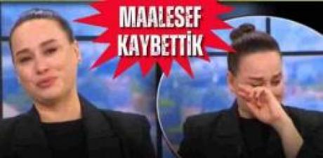 Canlı yayında ağlayarak duyurdu