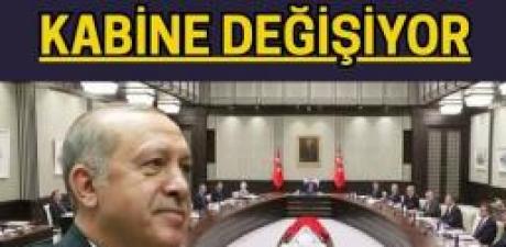 kabine değişiyor işte yeni kabine