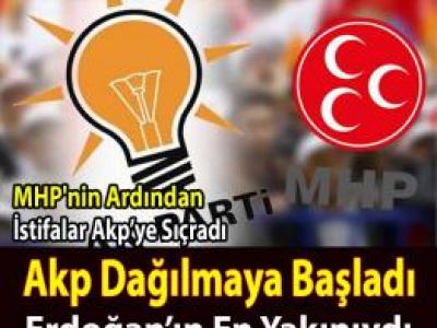 MHP’den sonra AK Parti’de de istifa