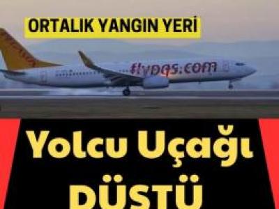Yolcu Uçağı Düştü