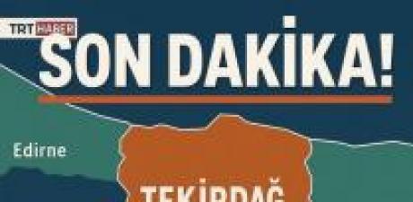 Tekirdağ'dan kötü haber