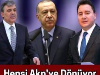 Hepsi Akp'ye geçiyor