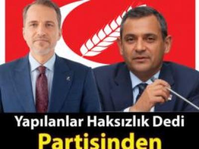 Yapılan Haksızlık Dedi CHP Katıldı
