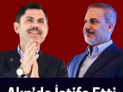 Ak Partiden istifa Etti