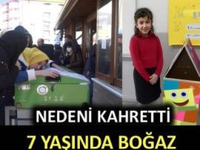 Amasya’da boğazında rahatsızlık hisseden bir kişi.