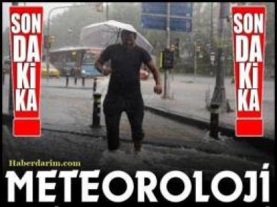 meteroloji saat verip uyardı