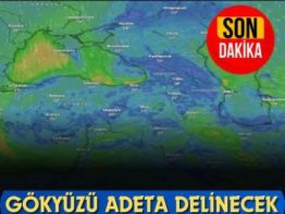 Sağanak Yağışlar Etkili Olacak