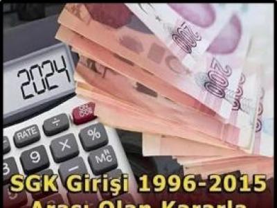 SGK GİRİŞ TARİHİ