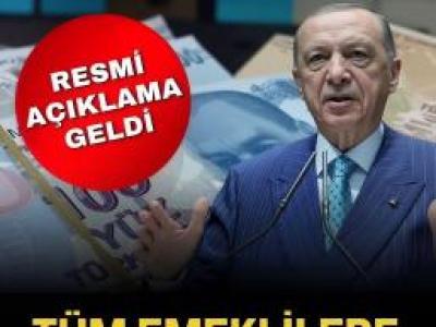 Emekliye müjdeyi erdoğan verdi