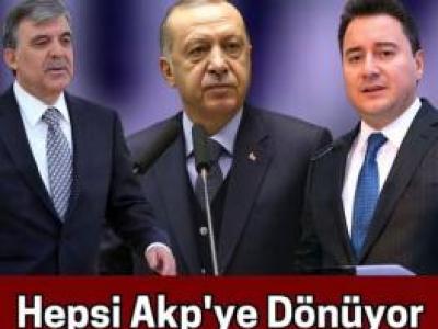 Hepsi Akp'ye geçiyor