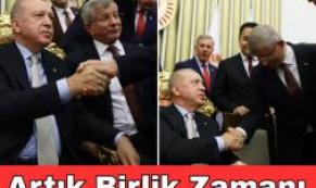 Davutoğlu, Erdoğan ile Meclis'teki buluşmasının detaylarını anlattı