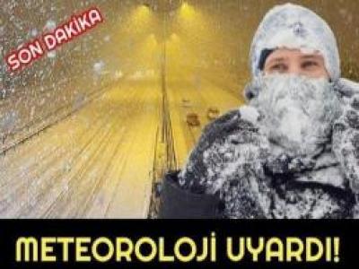 13 İLDE KAR YAĞIŞI VAR!