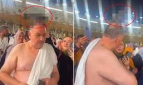 Kutsal Topraklarda Anlamlı An: Umrede Başına Konan Güvercinle Sükûnete Daldı