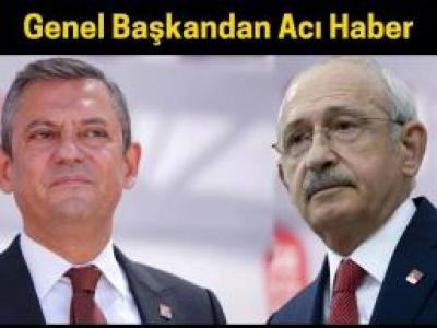 chp bakanından üzücü haber