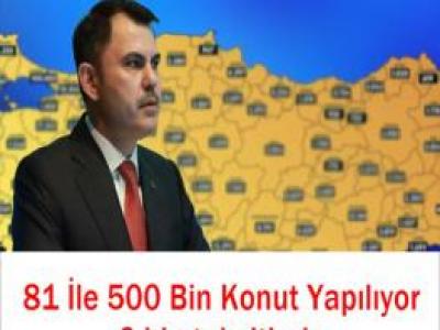 Yeni Konutlar Şartları Belli oldu