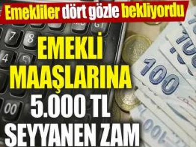 Emeklinin 4 aylık maaşı ortaya çıktı! İşte yeni tablo...