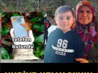 Huriye Helvacının kayıp cep telefonu bulundu