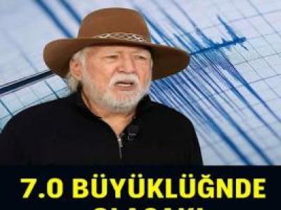 Ünlü Deprem Profesörü 7 Büyüklüğünde Deprem Beklediği Yeri Açıkladı!