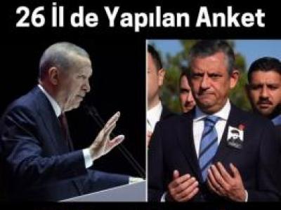 Anket sonuçları dikkat çekti.