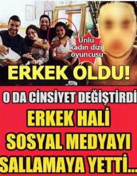 Ünlü Oyuncu Cinsiyet Değiştirdi.