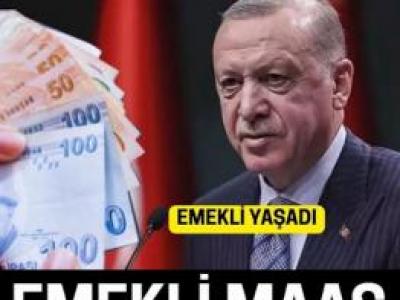 Emekli maaş zammı belli oldu