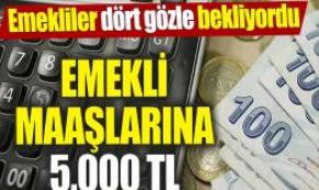 Emekli maaş zammı netleşiyor