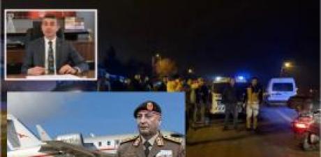 Ankara'da düşen Uçak 