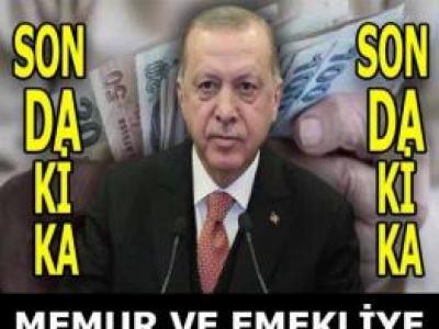 memur ve emekliye rekor zam