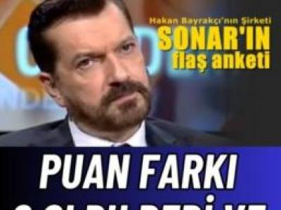Son anket sonuçları ortaya çıktı!