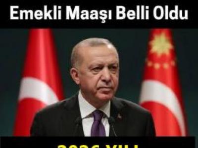 Emeklilerin Yeni Maaşları Belli Oldu