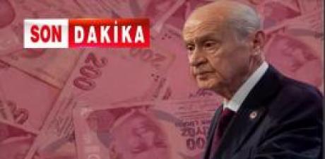 Bahçeli’den Emeklilere büyük destek