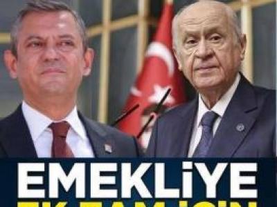 Bahçeli’den En Düşük Emekli Maaşı Mesajı