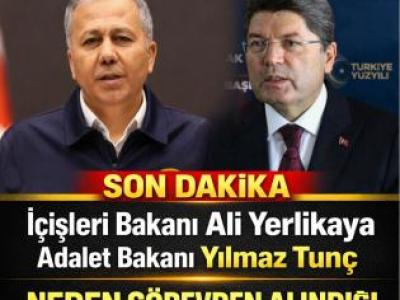 Bakan Değişikliği Nedenleri