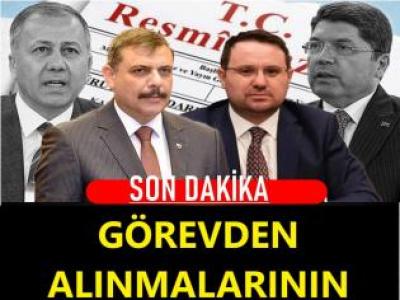 Bakan Değişikliği Nedeni Belli Oldu