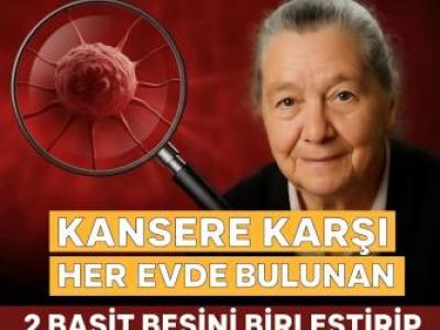 2 Basit besini birleştirip tedaviye dönüştürdü