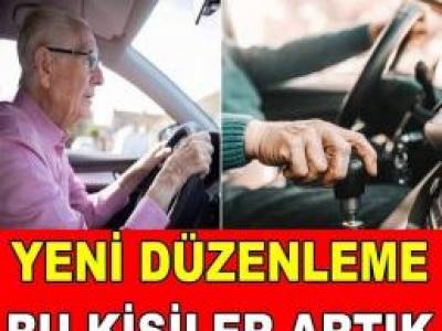 Ehliyete Yaş Sınırlaması Geliyor