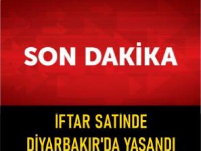 Diyarbakır'da Yaşandı