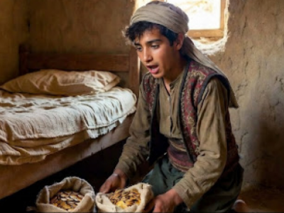 Tek oğlu bulunan varlıklı bir çiftçi yaşlanıp yatağa düşer ve oğluna vasiyetini söyler